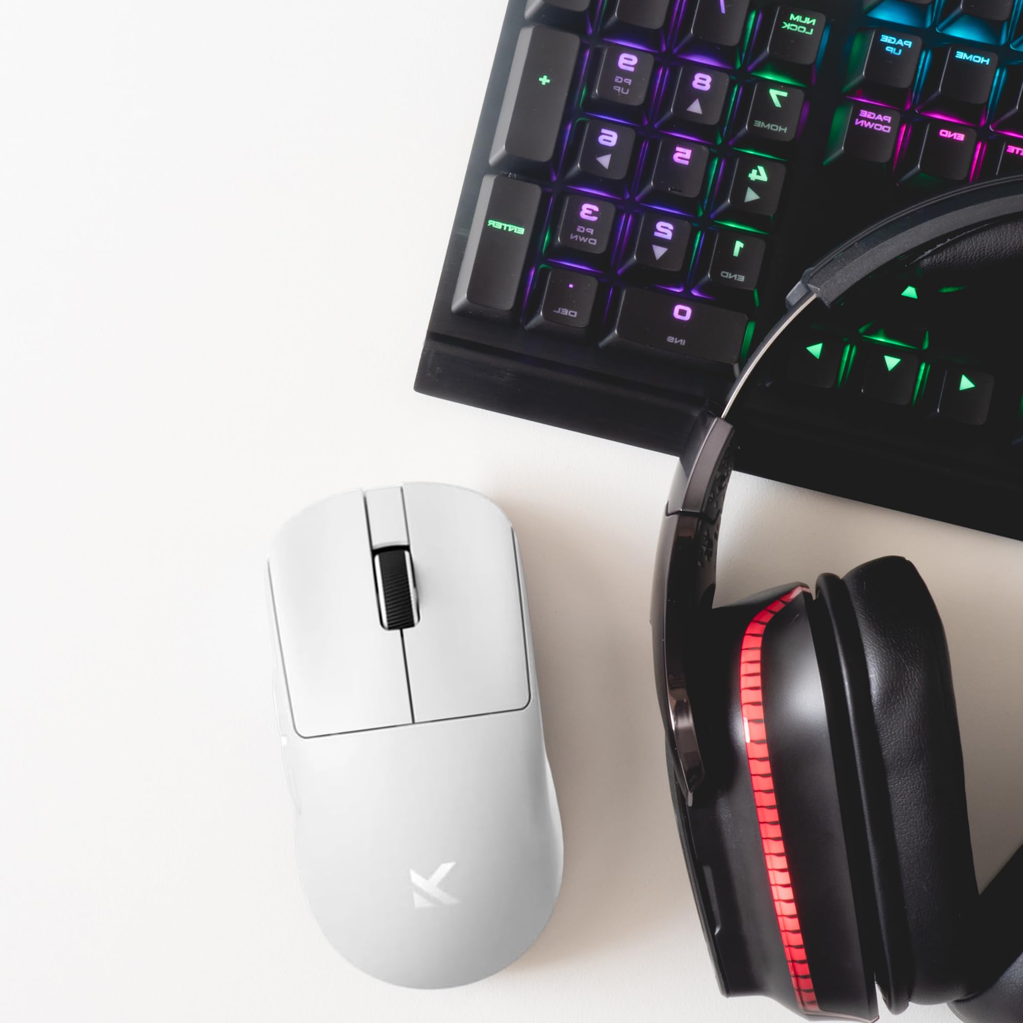 Amazon.co.jp: MCHOSE L7 ULTRA White 超軽量ワイヤレスゲーミング