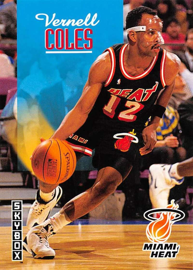Amazon.com: 1992-93 SkyBox Basketball #124 Bimbo Coles Miami Heat