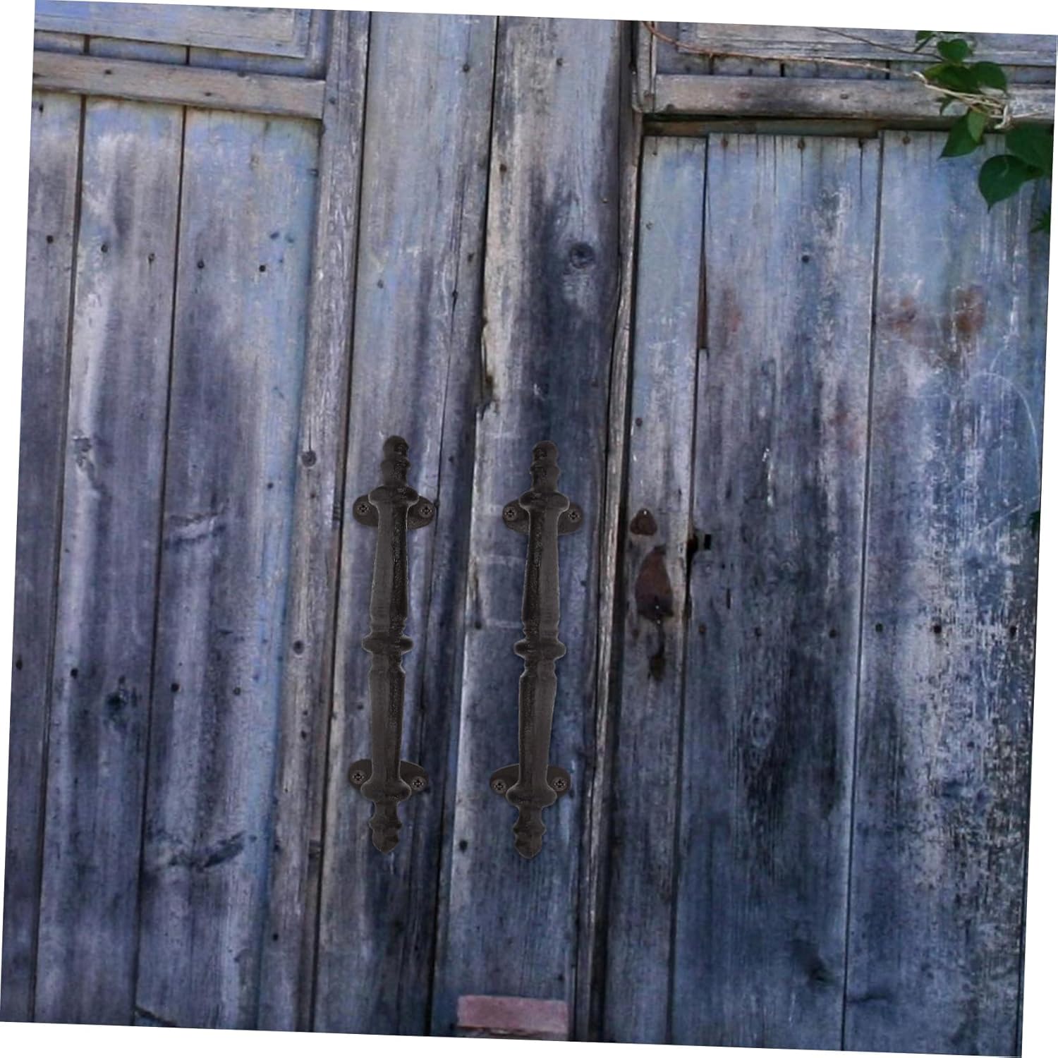 Sturdy Cast Iron Handle Gate European Hardware Knobs Decorative Door Pulls for Patio Doors Cabinets and Furniture