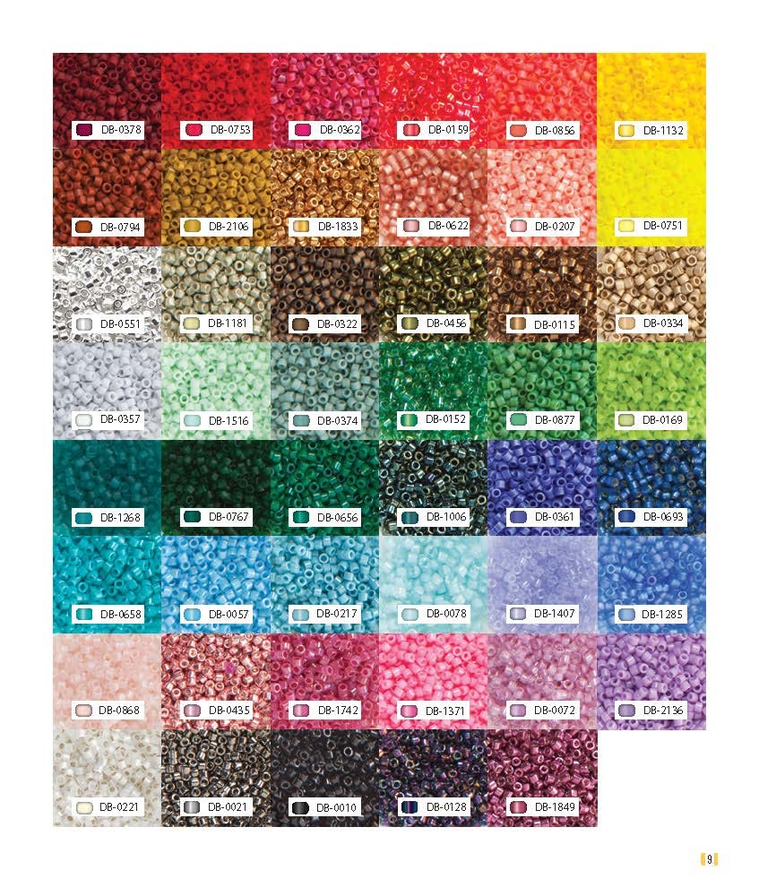 Tissages de perles en 500 modèles