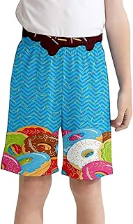 Mamas Boy Ropa para Bebés Pantalones cortos de Béisbol para Niños, Cintura elástica, Cómoda, con bolsillos, para el Diario y las Actividades Deportivas, Verano Ropa Neutra para Niños, café, 2-3 Años