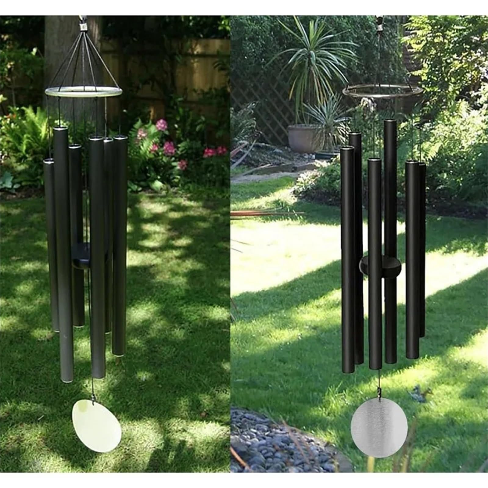 Windspiele for den Außenbereich, tiefer Ton, 114,3 cm, for Aufhängen Für Garten, Terrasse