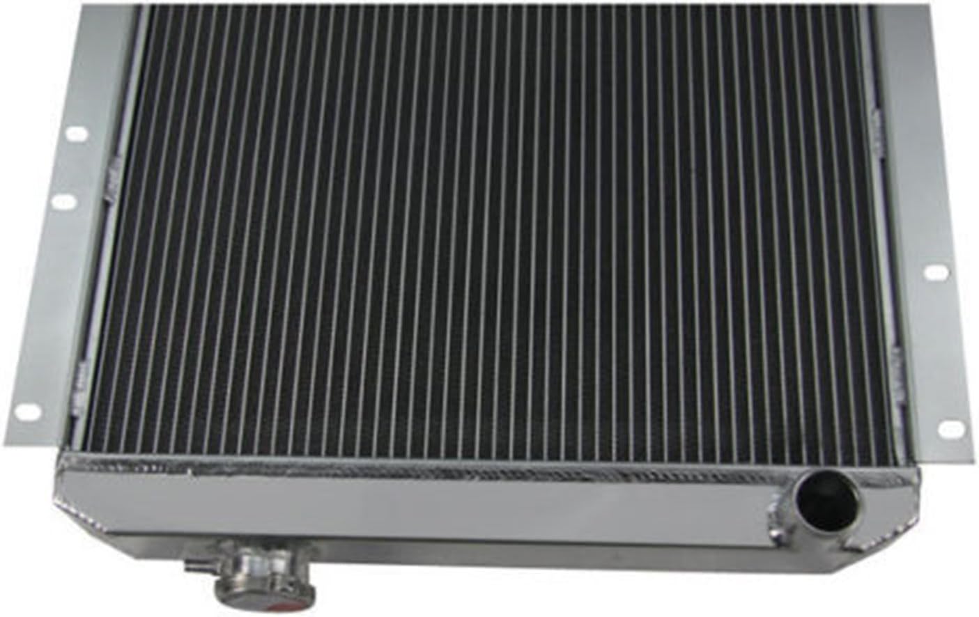 Primecooling 62MM 4 Row Core Aluminum Radiator for Toyota Land Cruiser FJ40 FJ45 MT 1960-1984