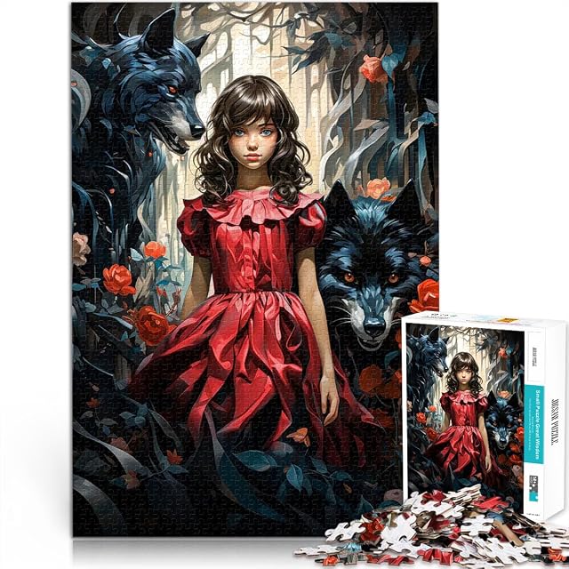Puzzle de 1000 Piezas para Adultos Caperucita roja Desafiante de completar
