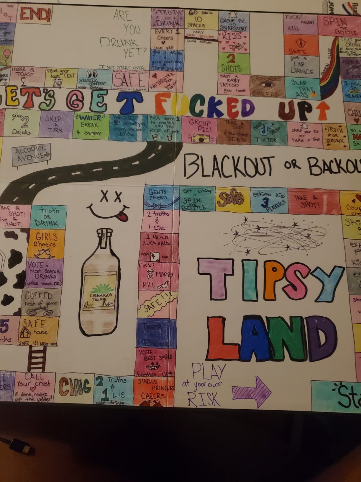 6/mo Finance Create Your Own Board Game Set DIY Game Kit with