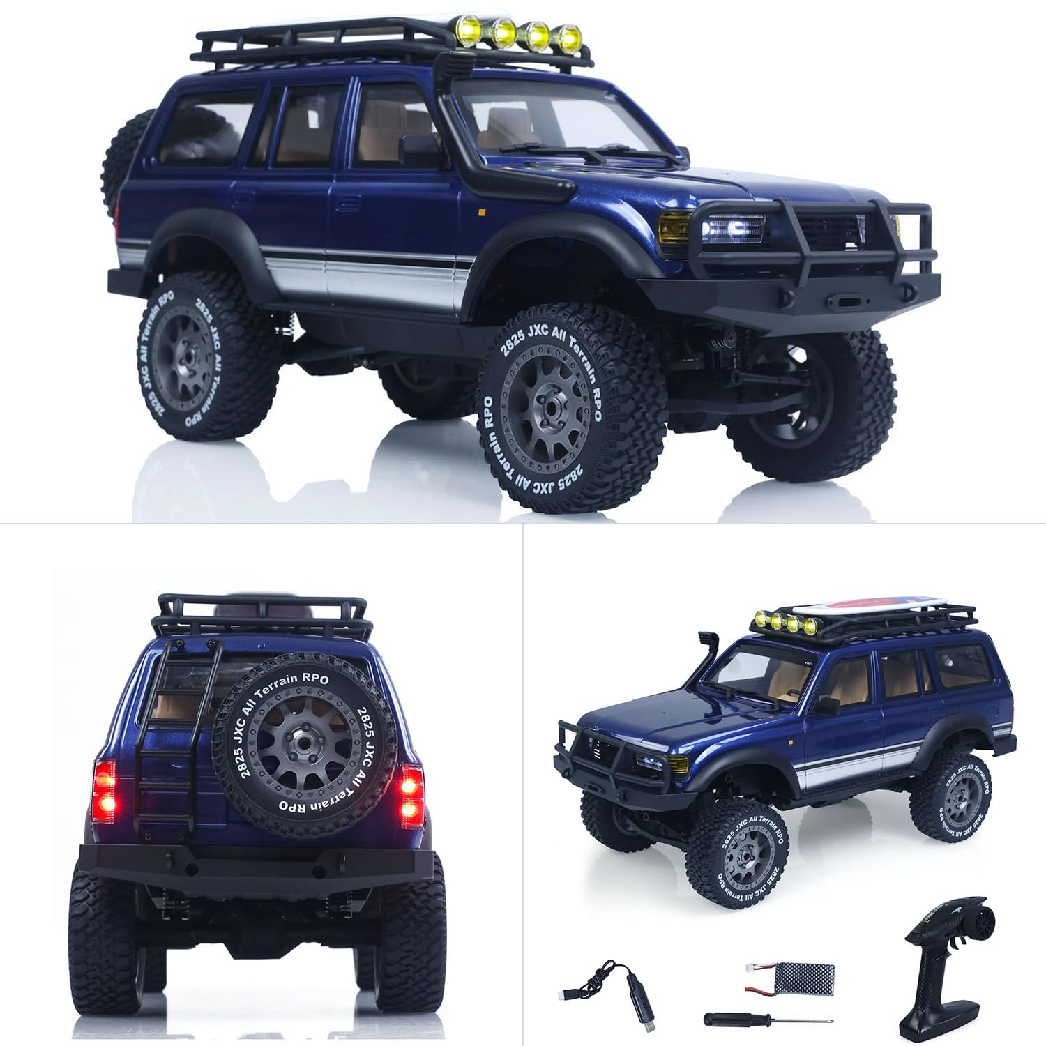 TOUCAN RC HOBBY 1/12 JXC5826 RC Crawler Car 4x4, modello fuoristrada telecomandato, 2 marce, raggio di controllo 60 m, radio RTR 2,4 GHz, per regali speciali