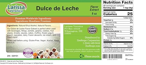 Miniatura 2 de Extracto de sabor de Dulce de Leche 003oz ZIN 529151 3