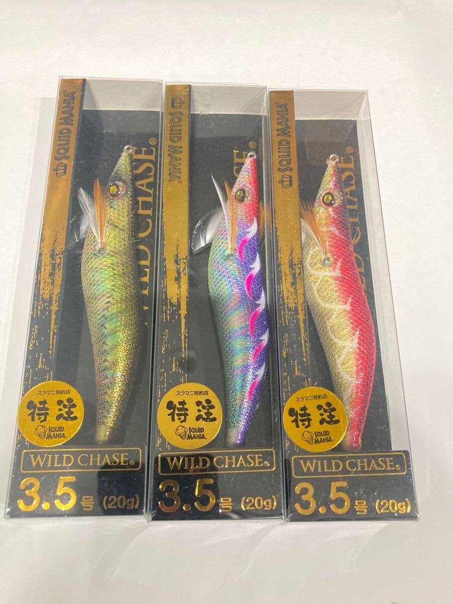 WILD CHASE ワイルドチェイス 3.5号 いはら釣具 特注 3本M's