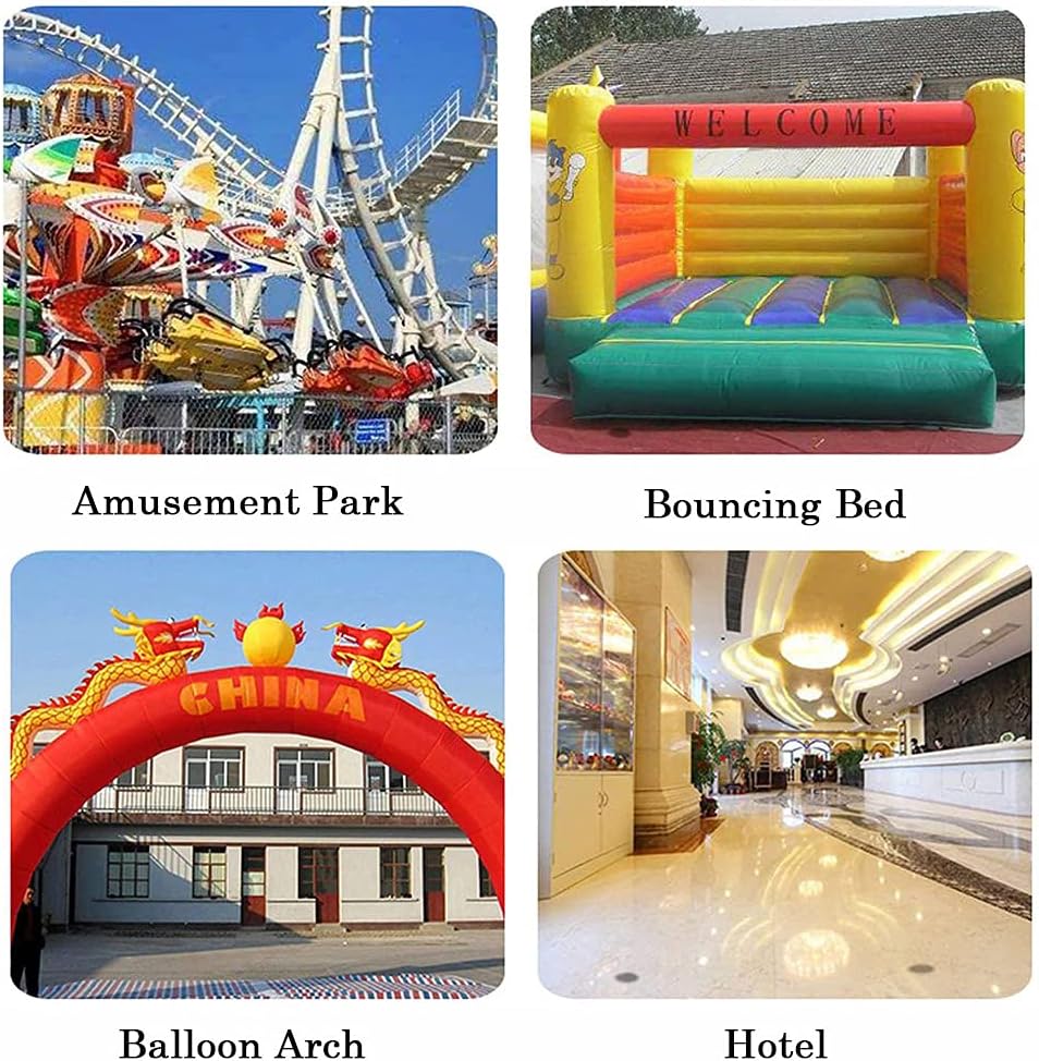 750W Air Blower Pump Fan Inflatable Bouncer Blowe,Waterproof Centrifugal Electric Fan,for Bounce House, Water Slide Air Sofa Air Mattress(Green)