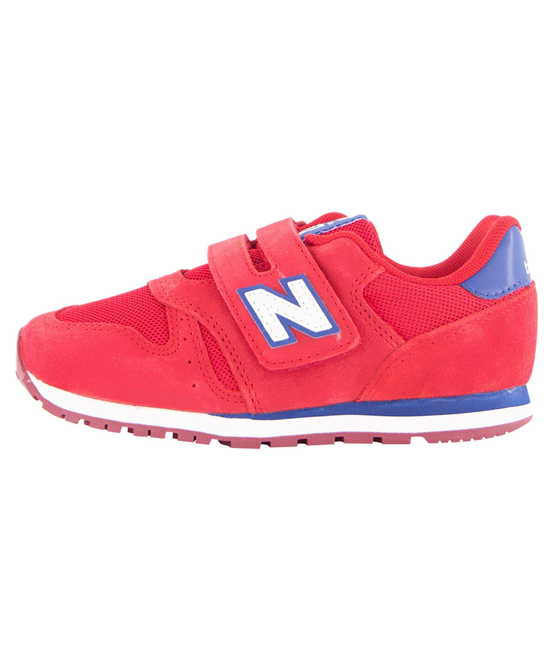 New Balance Zapato niño Deportes SRW Red Suede/Mesh yv373