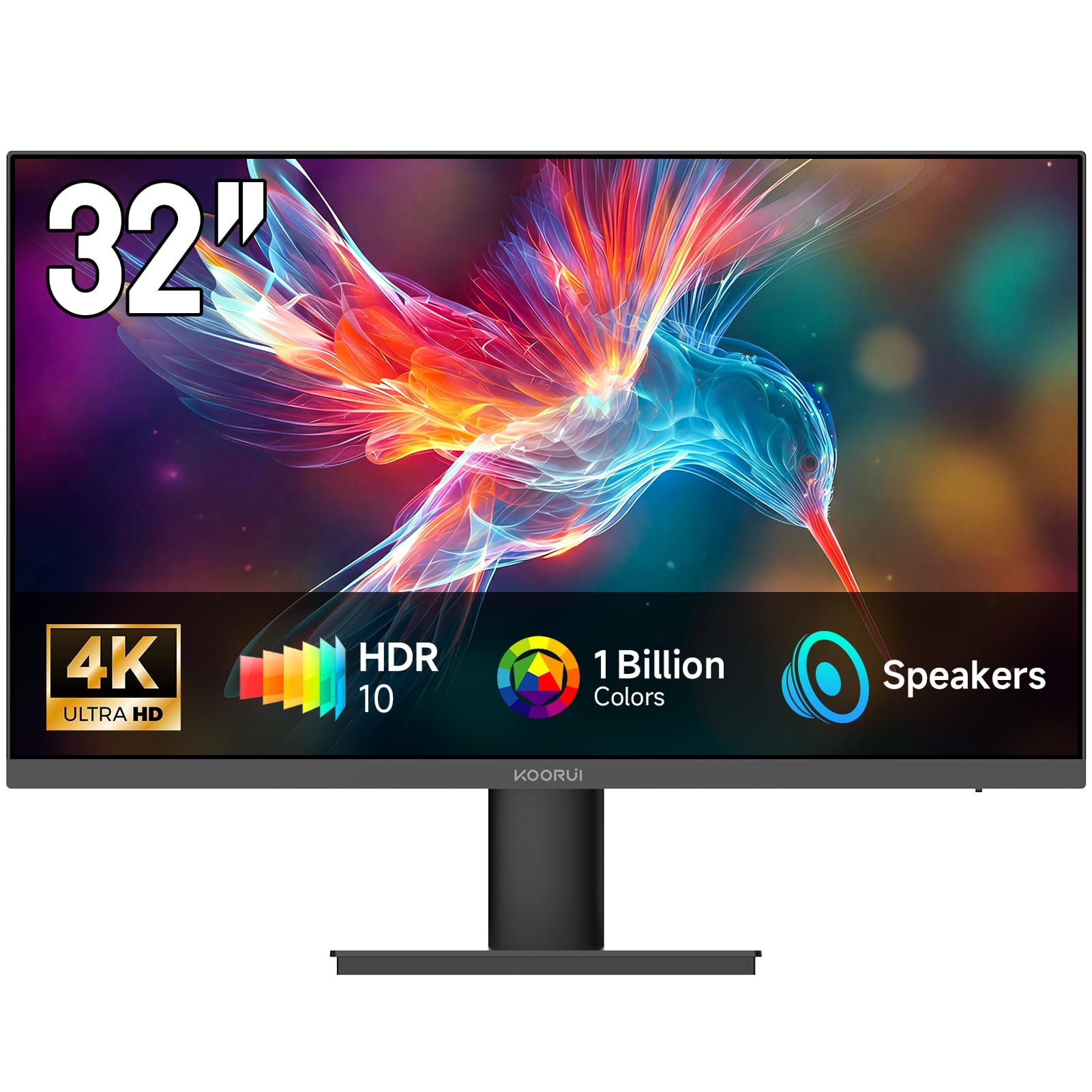 Amazon.com: KOORUI 32 Inch 4K UHD Computer Monitor,60Hz,3840×2160p