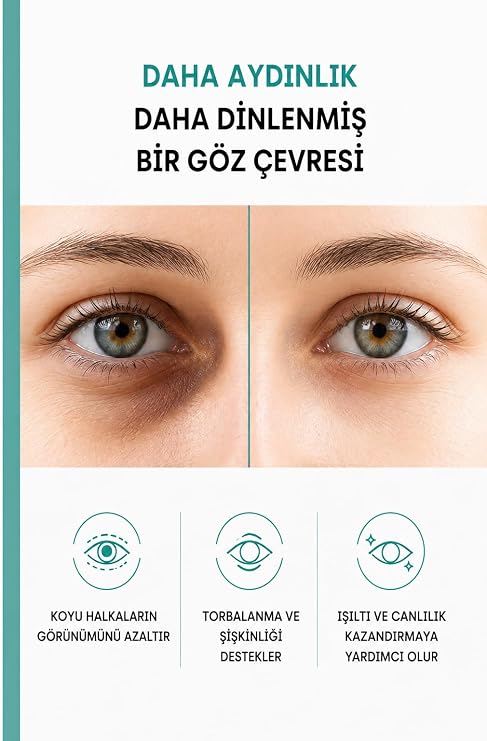 Last Touch Göz Altı Morluk, Torbalanma, Kırışıklık, Koyu Halka ve Aydınlatıcı Göz Çevresi Serumu 30 ML