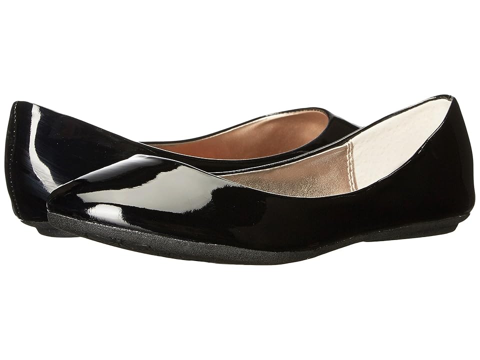 

Steve Madden P-Heaven Flat (Black Patent) Women's Flat Shoes