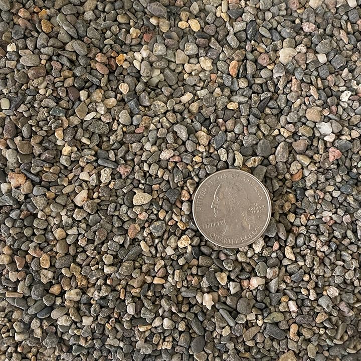 MIGHTY109 Super Mini Grey Pea Gravel, 40 Lbs.