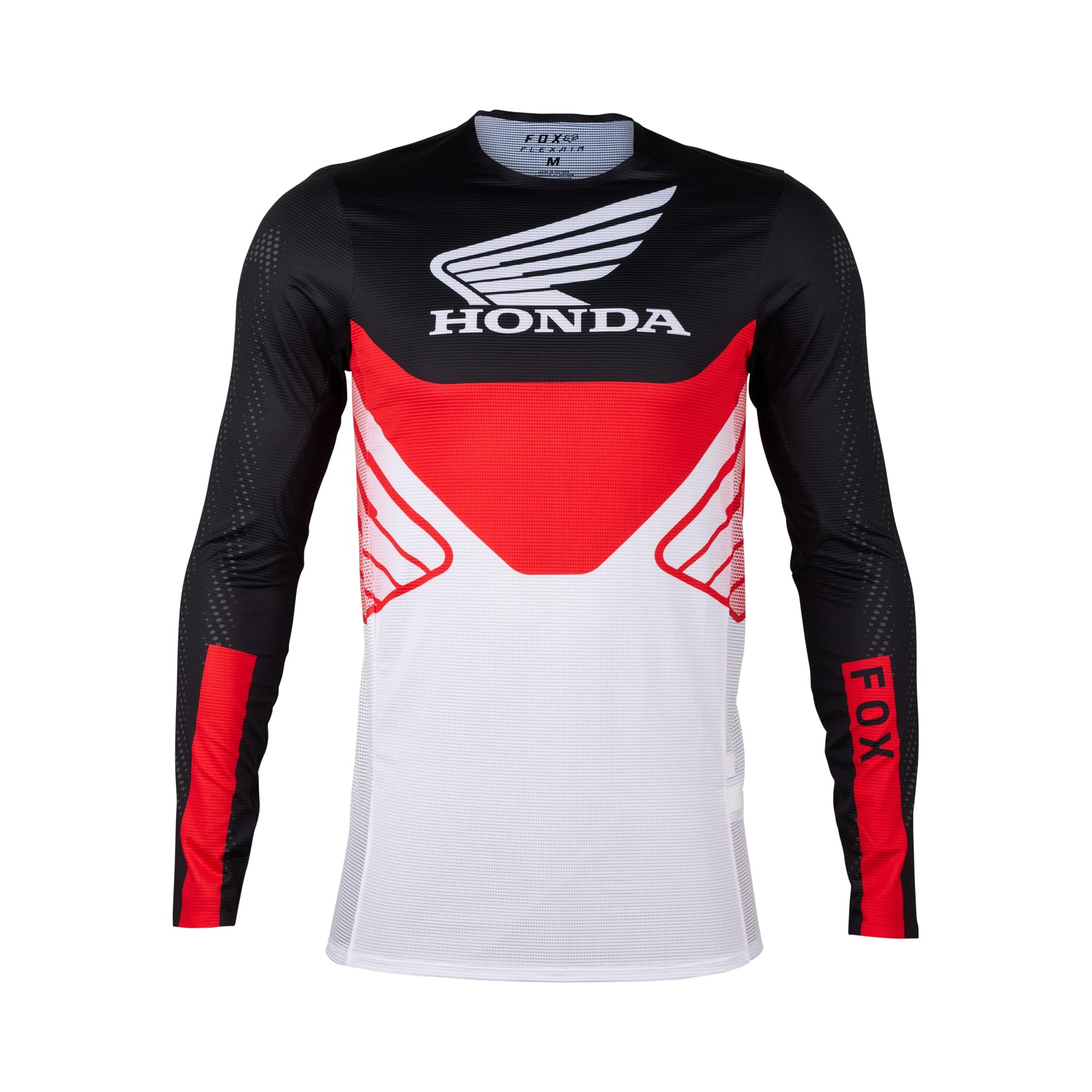 Fox Racing Black/Red/White Sz S Flexair Honda Motocross Jersey