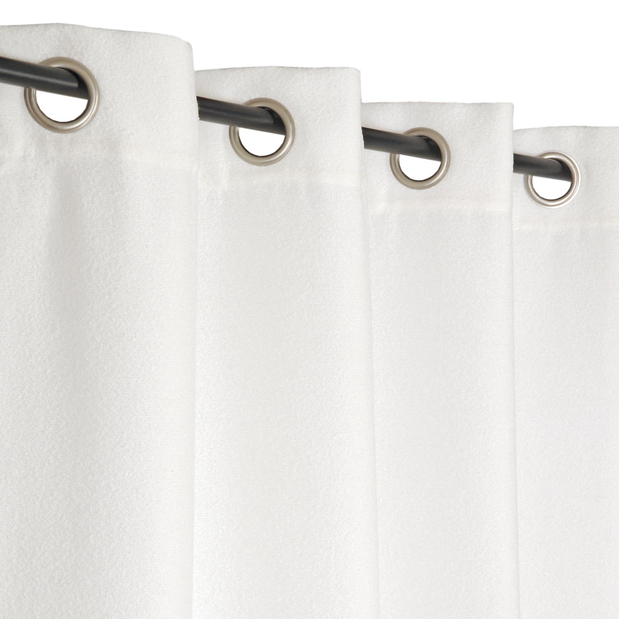 Atout Ciel Curtain with Eyelets 140 x 240 cm Ready to Hang Curtain, Off-White
