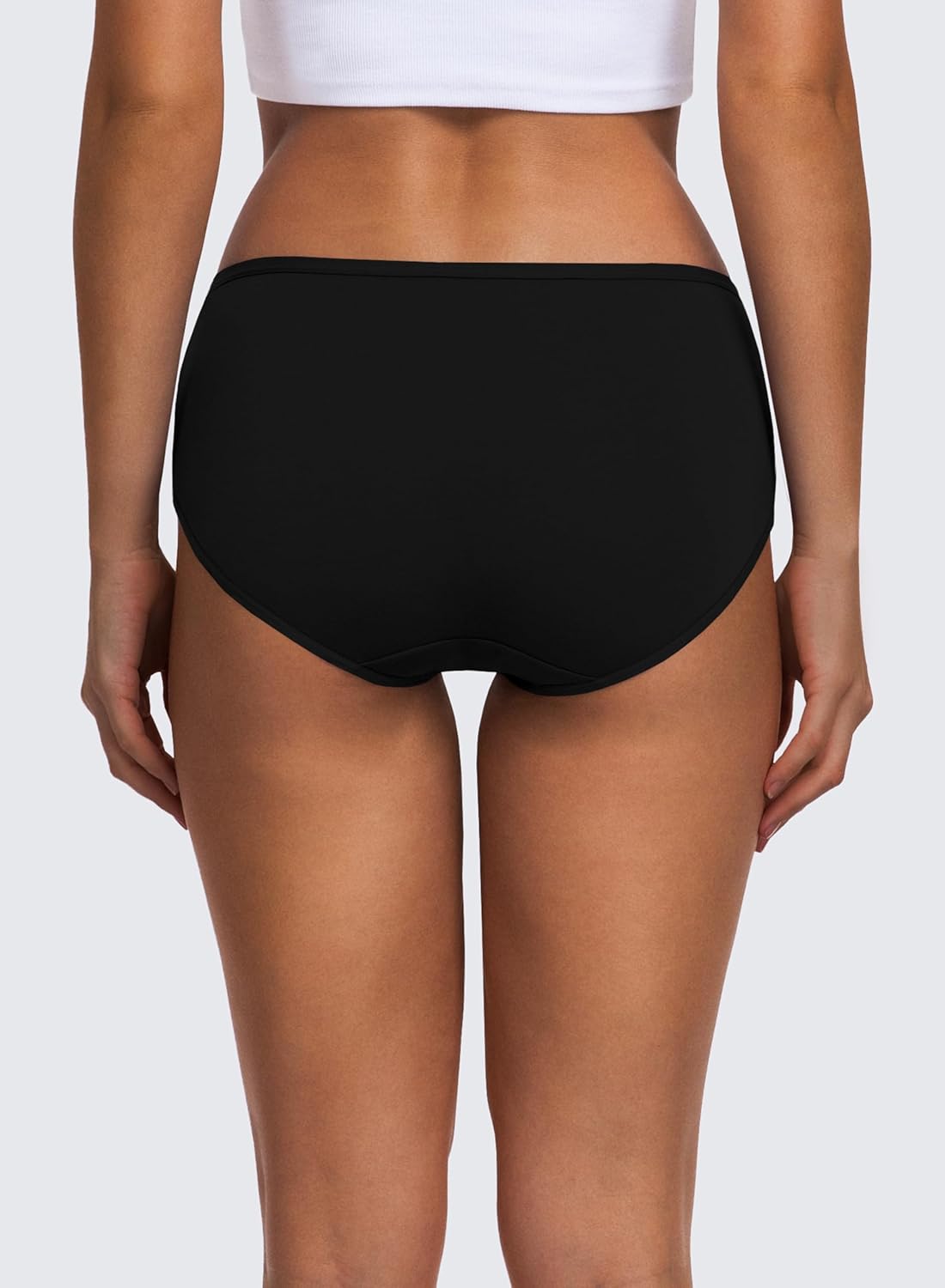 MIRITY Bamboo Rayon Hipster Panties Briefs for Women 7-Pack - Soft, Breathable, Stretchy Comfort Fit - Image 4