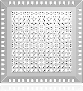 Shower Drain Cover - Quality Hair Catcher, Square Design - No Rust!