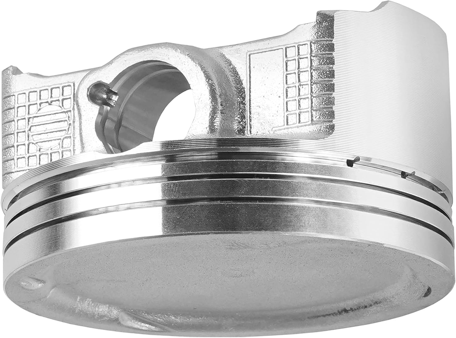 Caltric Front and Rear Cylinder Piston and Ring Compatible with Kawasaki Brute Force 750 KVF750 4X4i 2015 2016 2017-2021