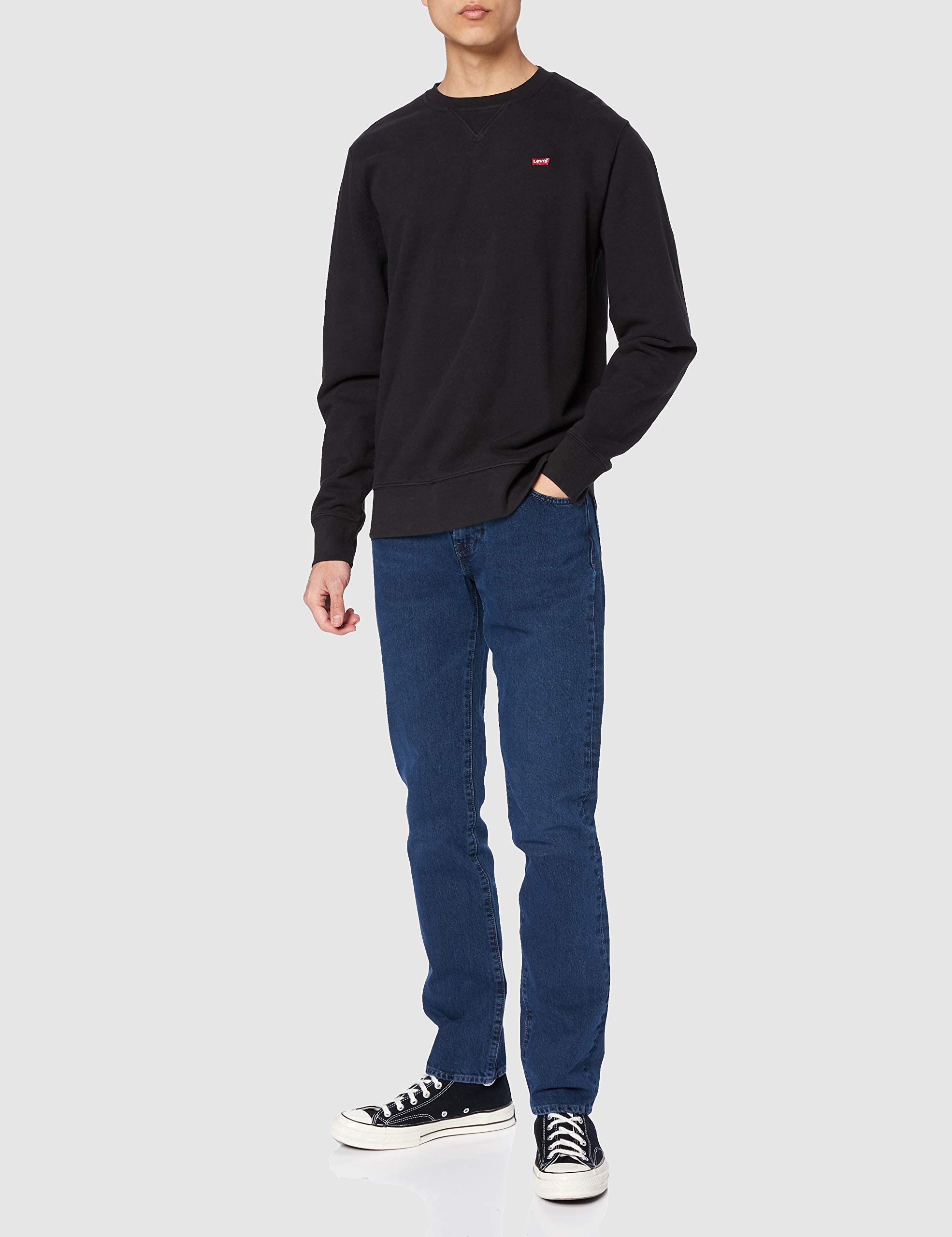 Levi's Męski Oryginalna Bluza, Dress Blue