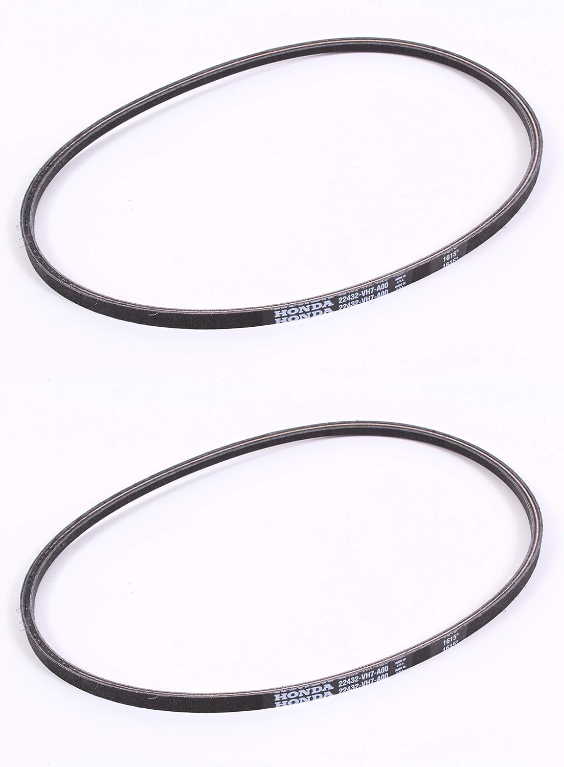 2 Pack Genuine Honda 22432-VH7-A00 Mower Drive Belt 3L-36.8 OEM