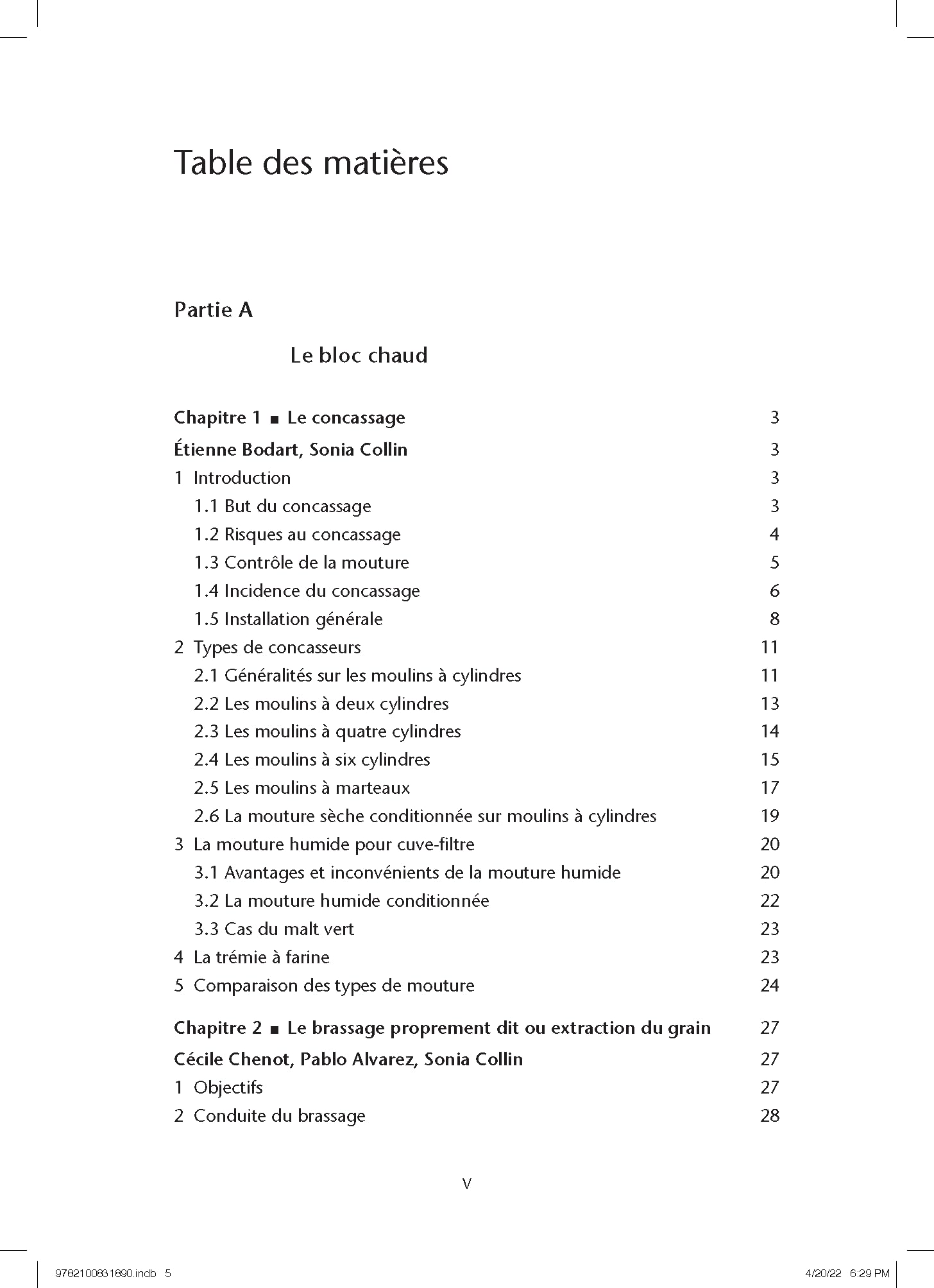 Traité de Brasserie - Tome 2: Étapes du procédé brassicole