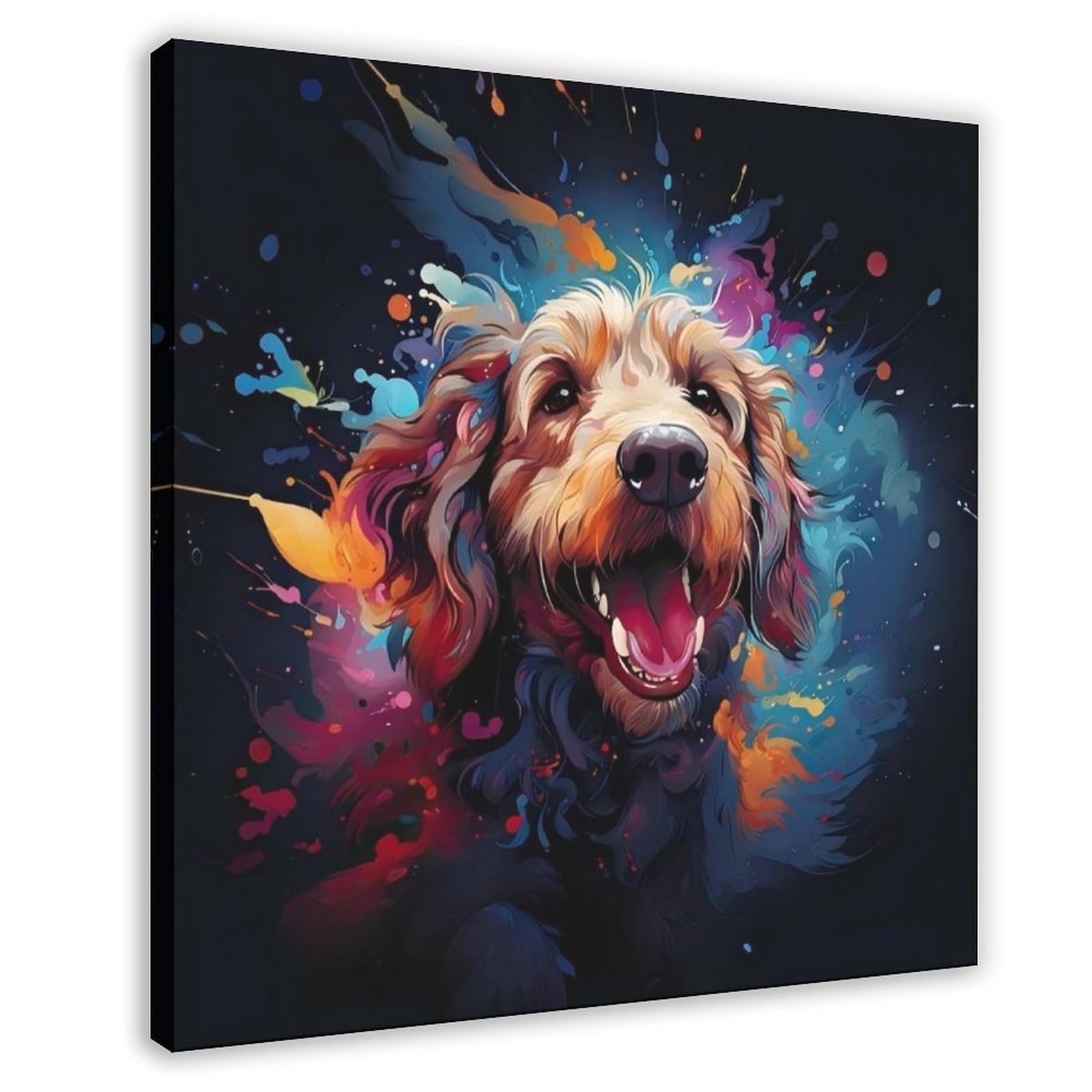 Bareronor Labrador Retriever Canvas Poster for Bedroom Decor Gift