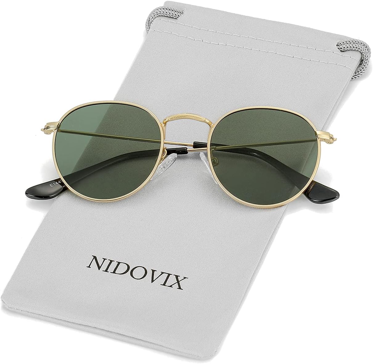 NIDOVIX Kids Polarized Sunglasses Classic Metal Frame for Baby Boys Girls Age 0-18, Three Sizes, 100% UV Protection