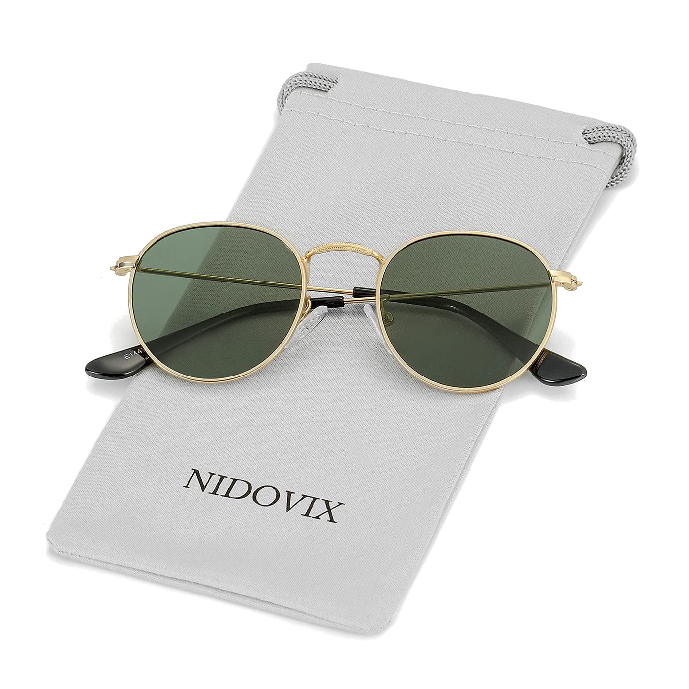 NIDOVIX Kids Polarized Sunglasses Classic Metal Frame for Baby Boys Girls Age 0-18, Three Sizes, 100% UV Protection