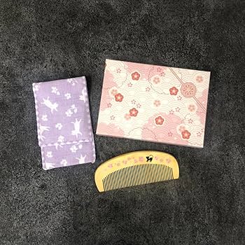 Amazon | コーム ヘアブラシ くし つげ櫛 日本製 天然木 椿油