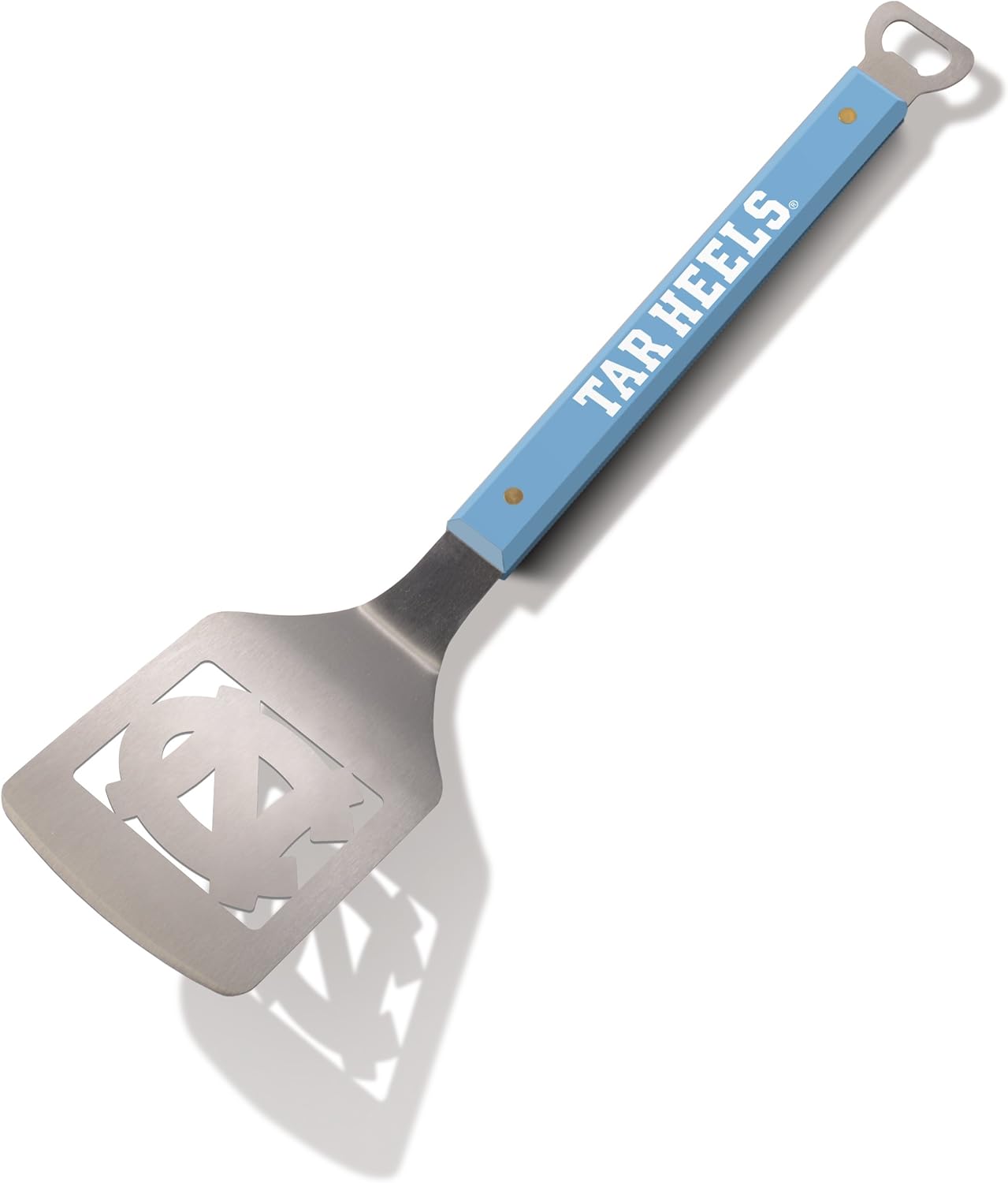 YouTheFan NCAA 18.5” Stainless Steel Team Spirit Series Sportula (Spatula) with Bottle Opener, North Carolina Tar Heels : Patio, Lawn & Garden