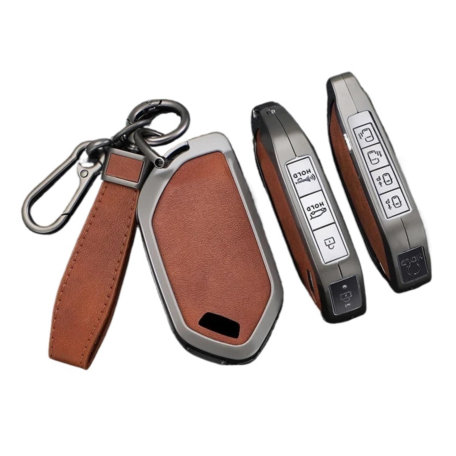 Portachiavi Originale Audi A4 PREMIUM - Vera Pelle per B5 B6 B7 B8 B9