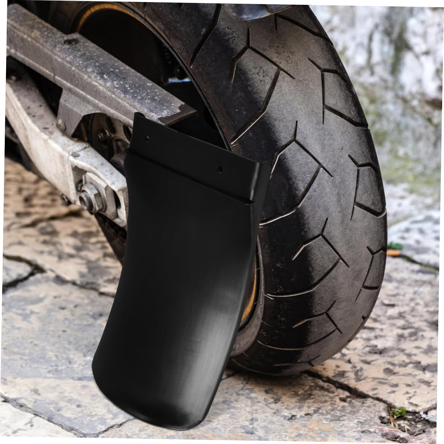 Alipis Motorcycle Rear Mudguard Splash Guard for Enhanced Against Water and Mud Stylish and Design Compatible Various Motorcycle Models