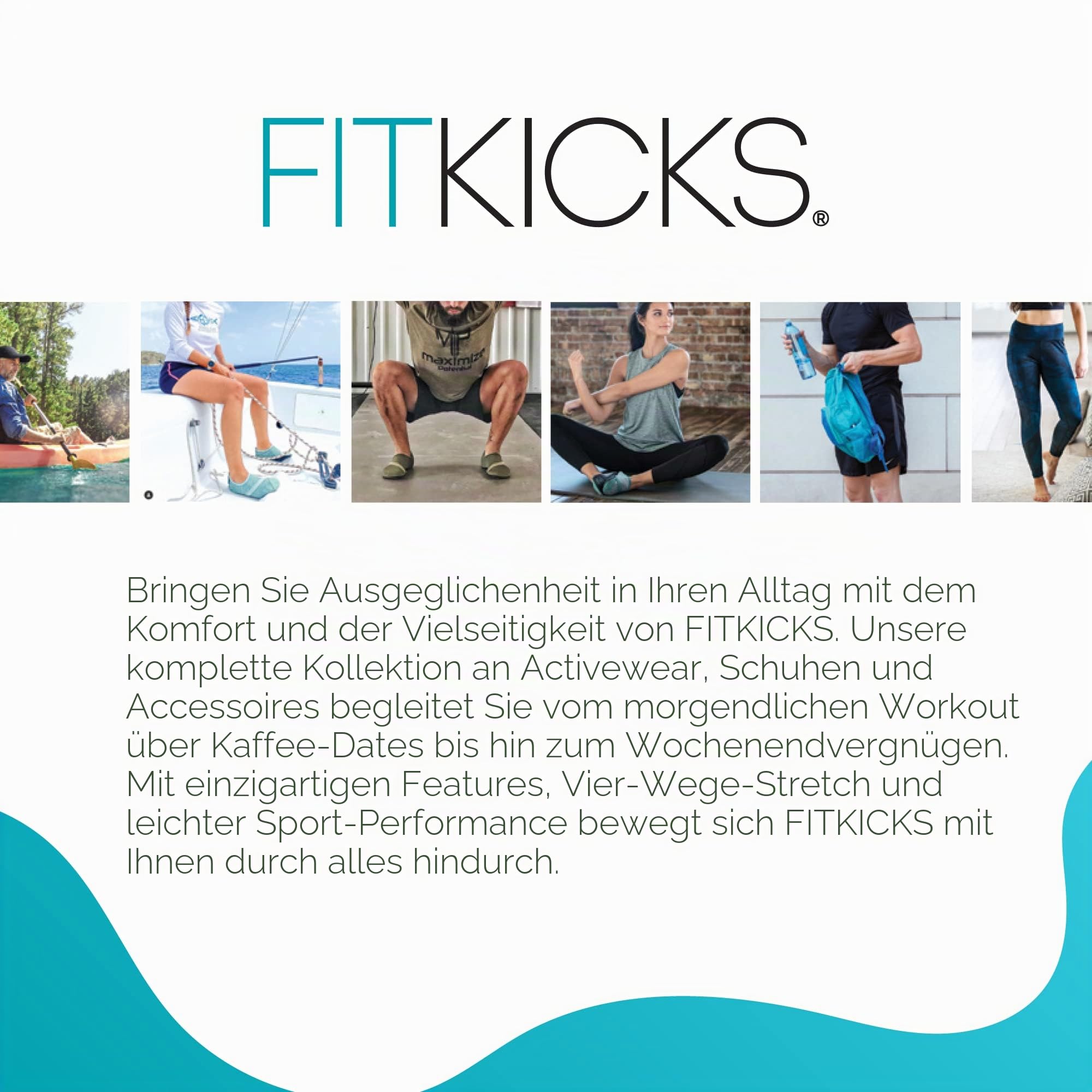 FITKICKS Active Herren Footwear Faltbare Wasserschuhe