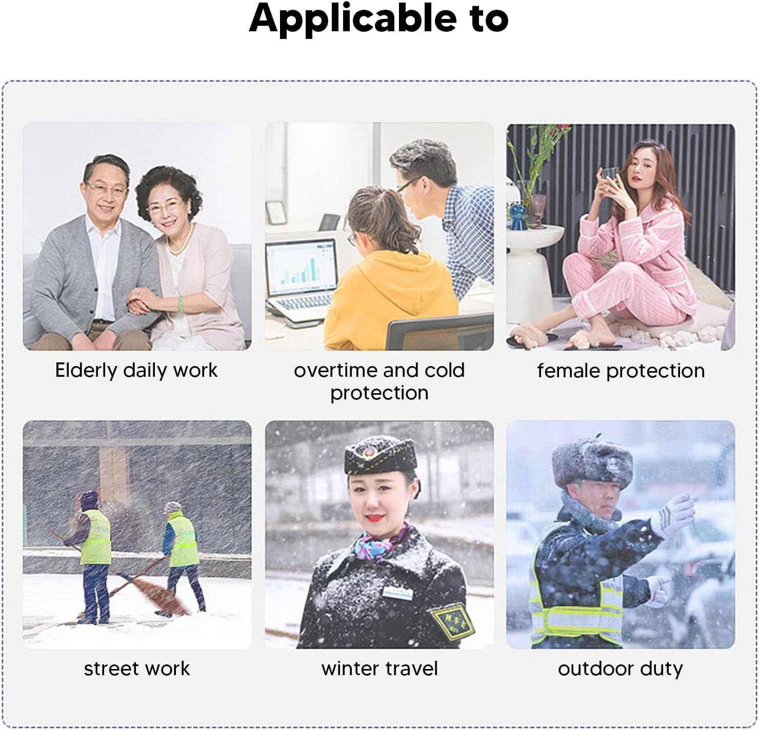 Electric Heating Jacket, Heated Vest, Electric Heating Vest, USB 3 Gears Smart Infrared 2 Zones Heating Heated Vest for Men Winter (S)