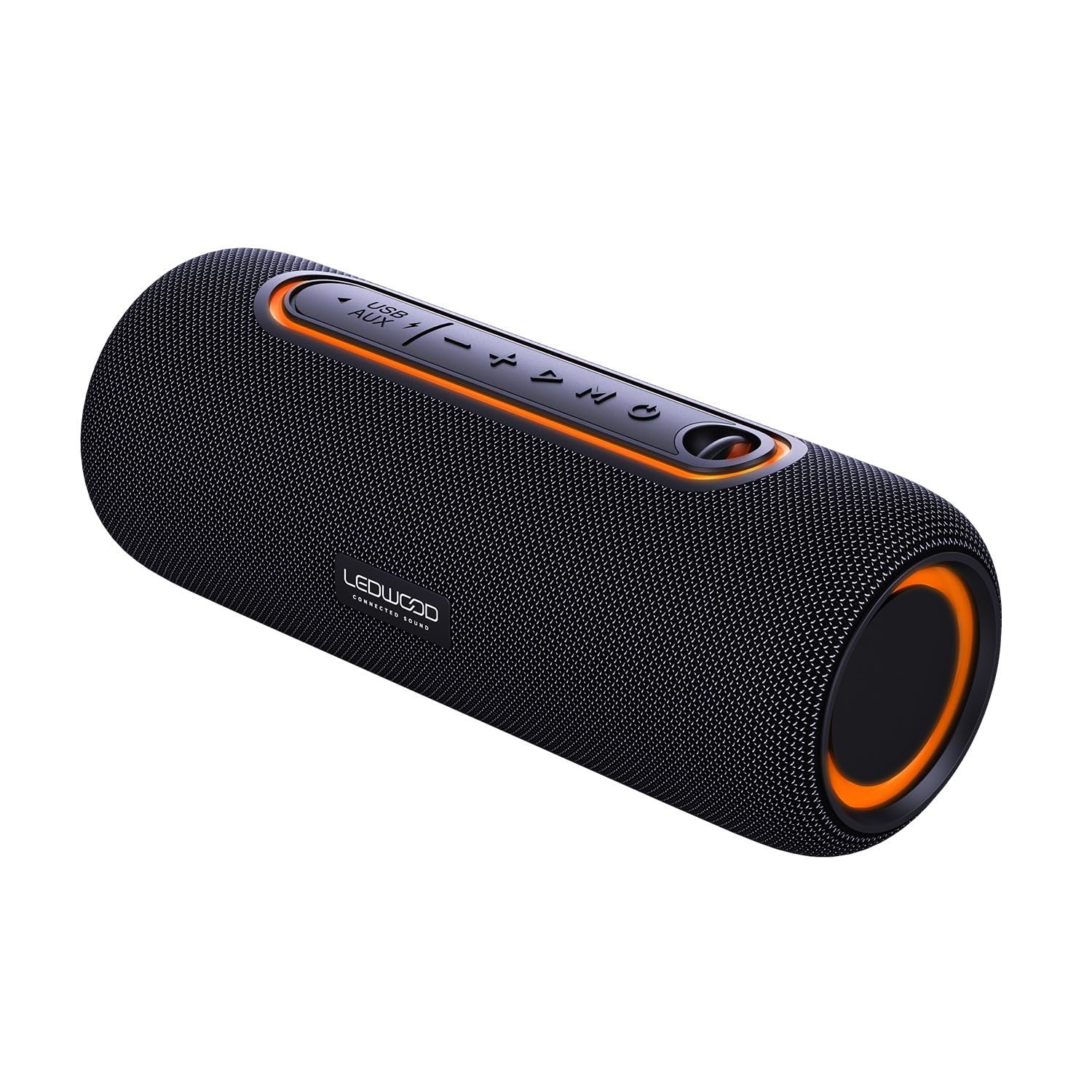 Ledwood Enceinte Nomade XTREM140 LD-XT140BT-BLACK, 100W / 10W RMS, Bluetooth 5.0, TWS - Etanche IPX5, Autonomie 6H