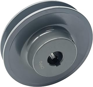 CMFG AK3958 Bored-to-Size V Belt Sheaves£¬3.75''OD,5/8 Inch Bore,Cast Iron, Single Groove Pulley for A Belt or 4L Belt