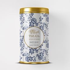 TGL Co.Happy Belly Herbal Tea Infusion (50G Tin Can)|Rich in Anti Oxidant | Refreshing | No Artificial flavor | Improve Digestion