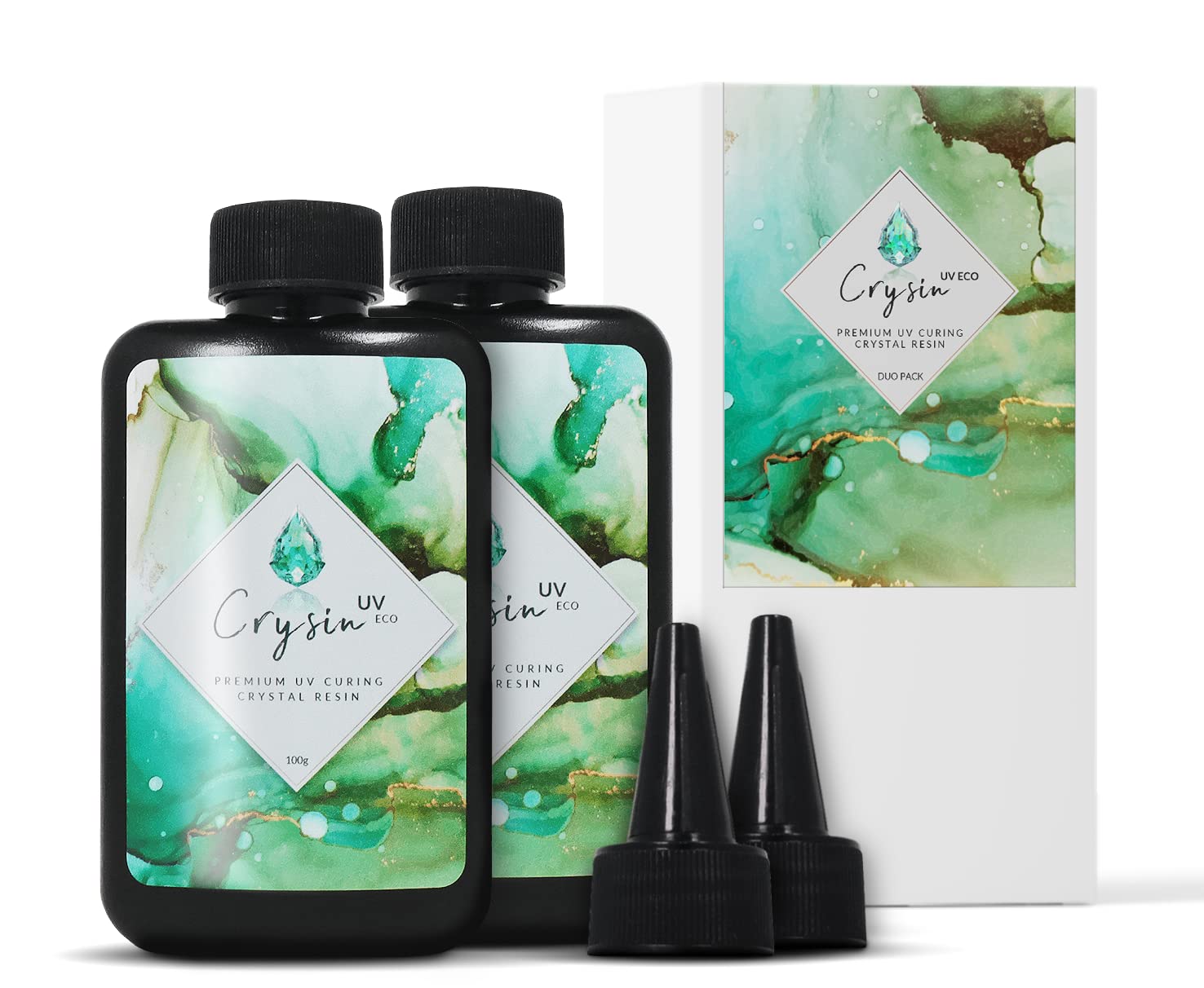 UV Resin | 7.0oz (200g) | Crystal Clear | Odorless | Non-Toxic | Ultraviolet Curing Casting Epoxy | Gel Nail | Glue | Sunlight Activated Resin | Great for DIY & Jewelry Making | Safety Approved