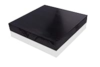 Vista 2 de Hoja de plástico de copolímero blanco Delrin/Acetal 1-1/2" x 6" x 12