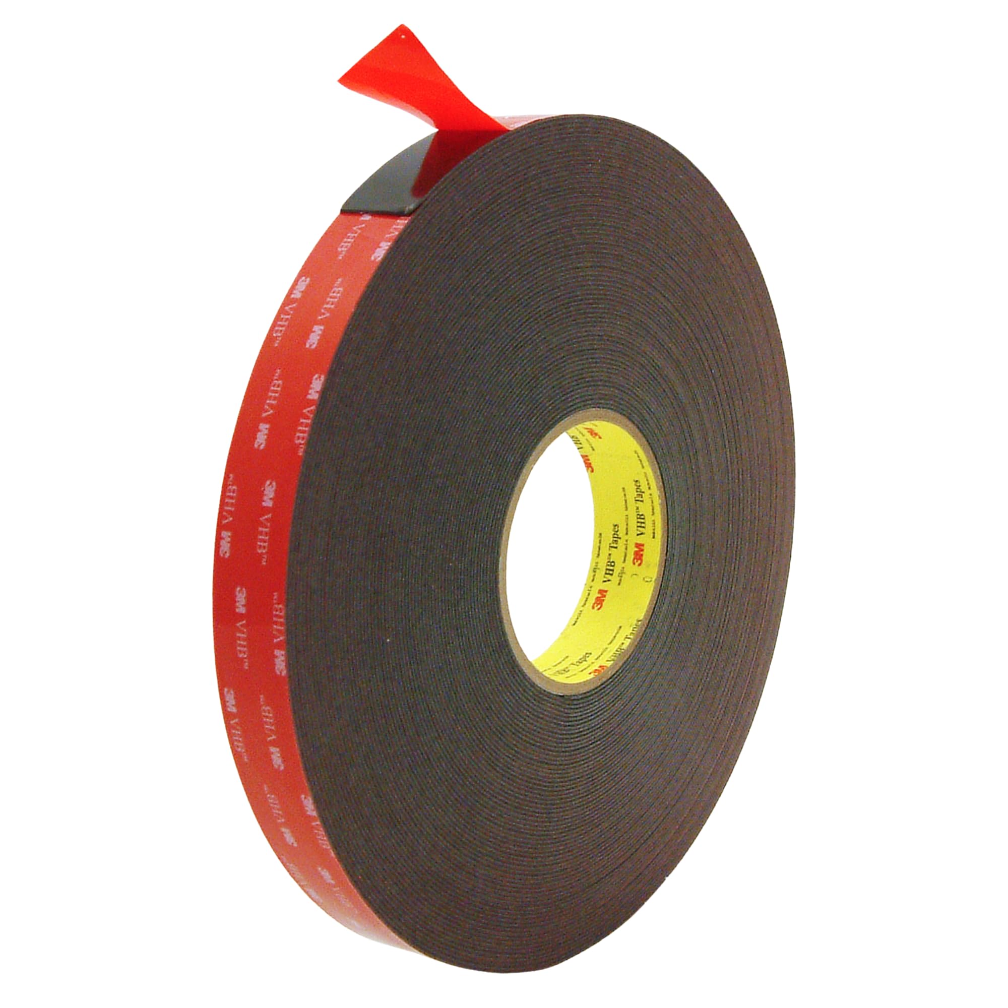 3M Cinta VHB [45 mil/montaje de alta resistencia] (5952): 1/2 in. x 36 yds. (Negro)