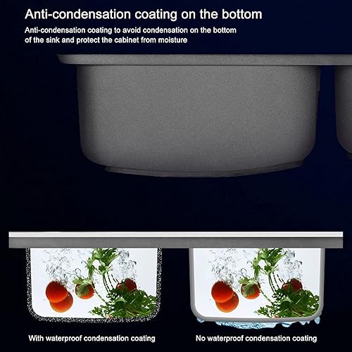 Miniatura 4 de QQXX Fregadero de cocina comercial de un solo cuenco juego de fregadero de acero inoxidable independiente con grifo de agua fregadero al aire libre