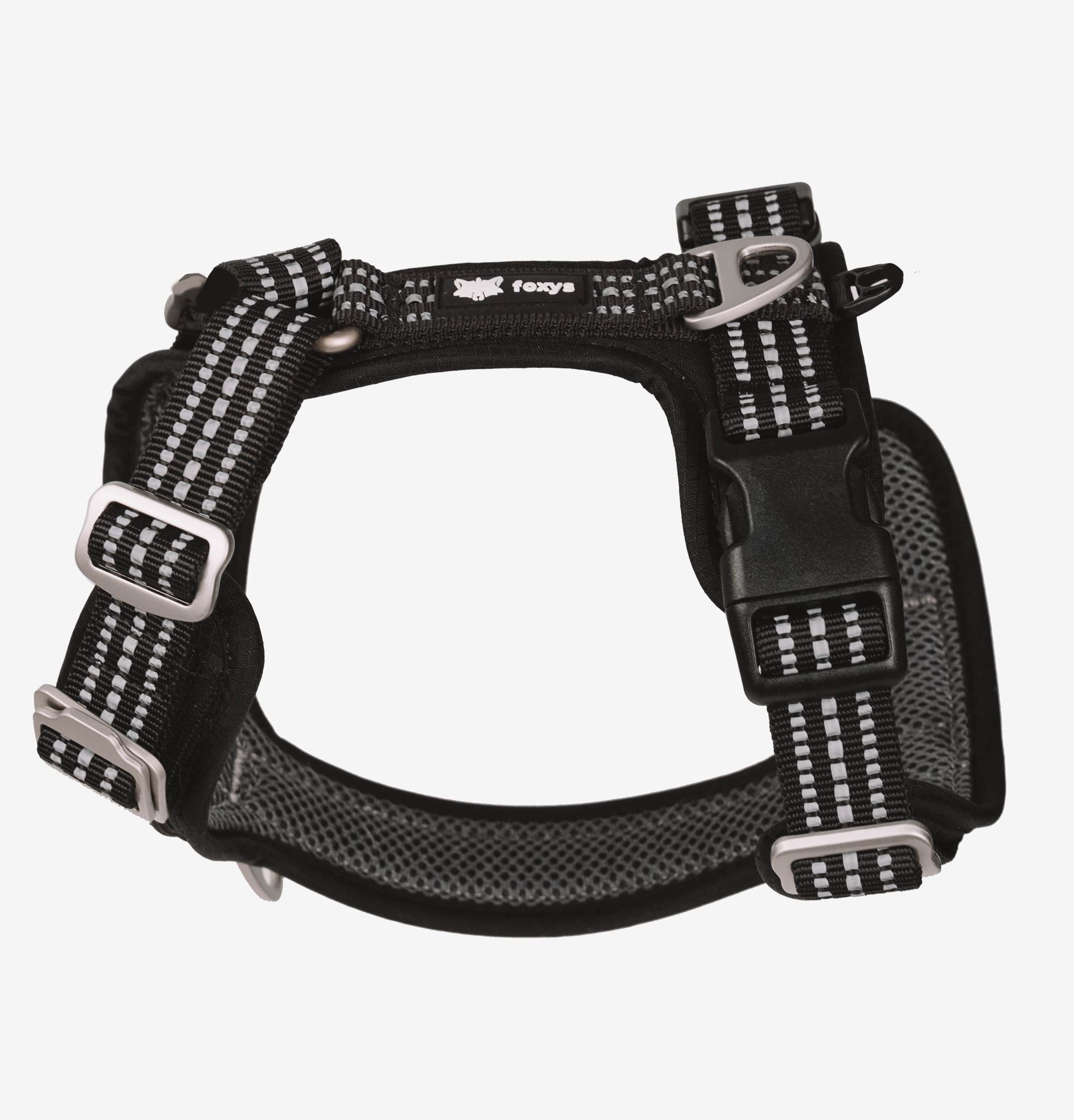 Dog Harness, Non-Pull Vest with Front and Back Ring, Lightweight, Adjustable and Reflective 3M Pets Safety Closure - Image 2