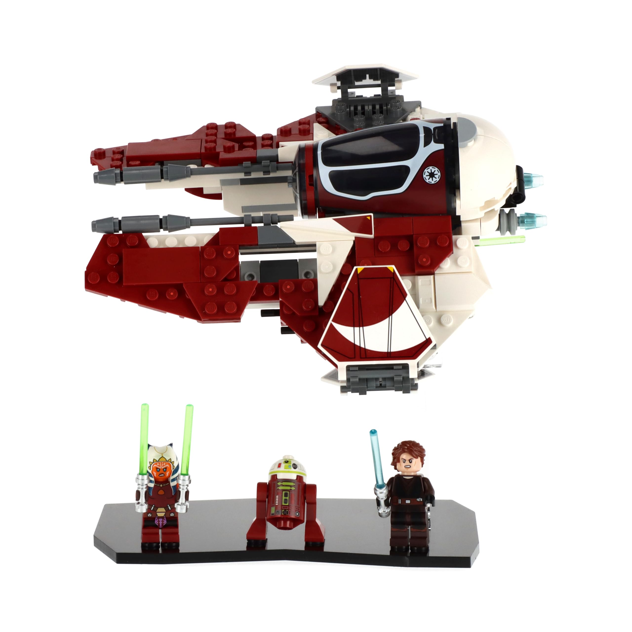 UNIQUEDISPLAY Display Stand for Lego 75401 Ahsoka's Jedi Interceptor