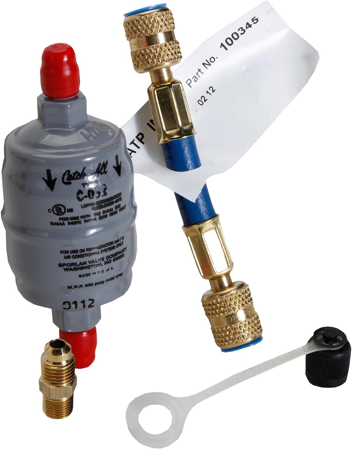 Robinair FLCK-1 Filter Conversion Kit for Promax Recovery and Recycling Units, 2 Piece Set