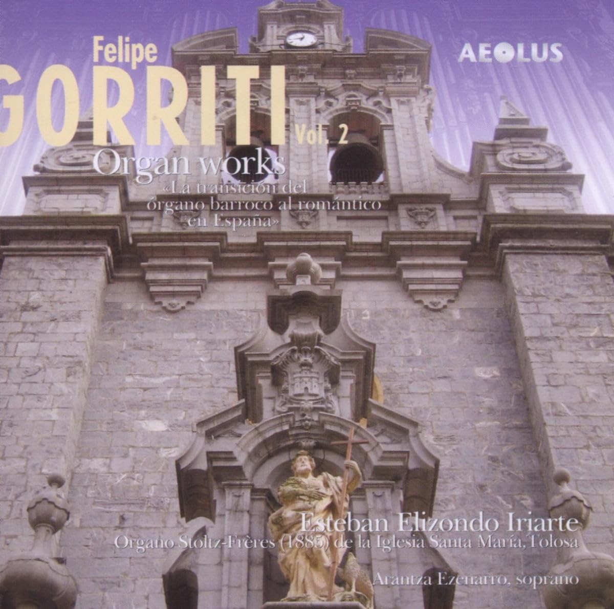 Felipe Gorriti: Organ works Vol. 2