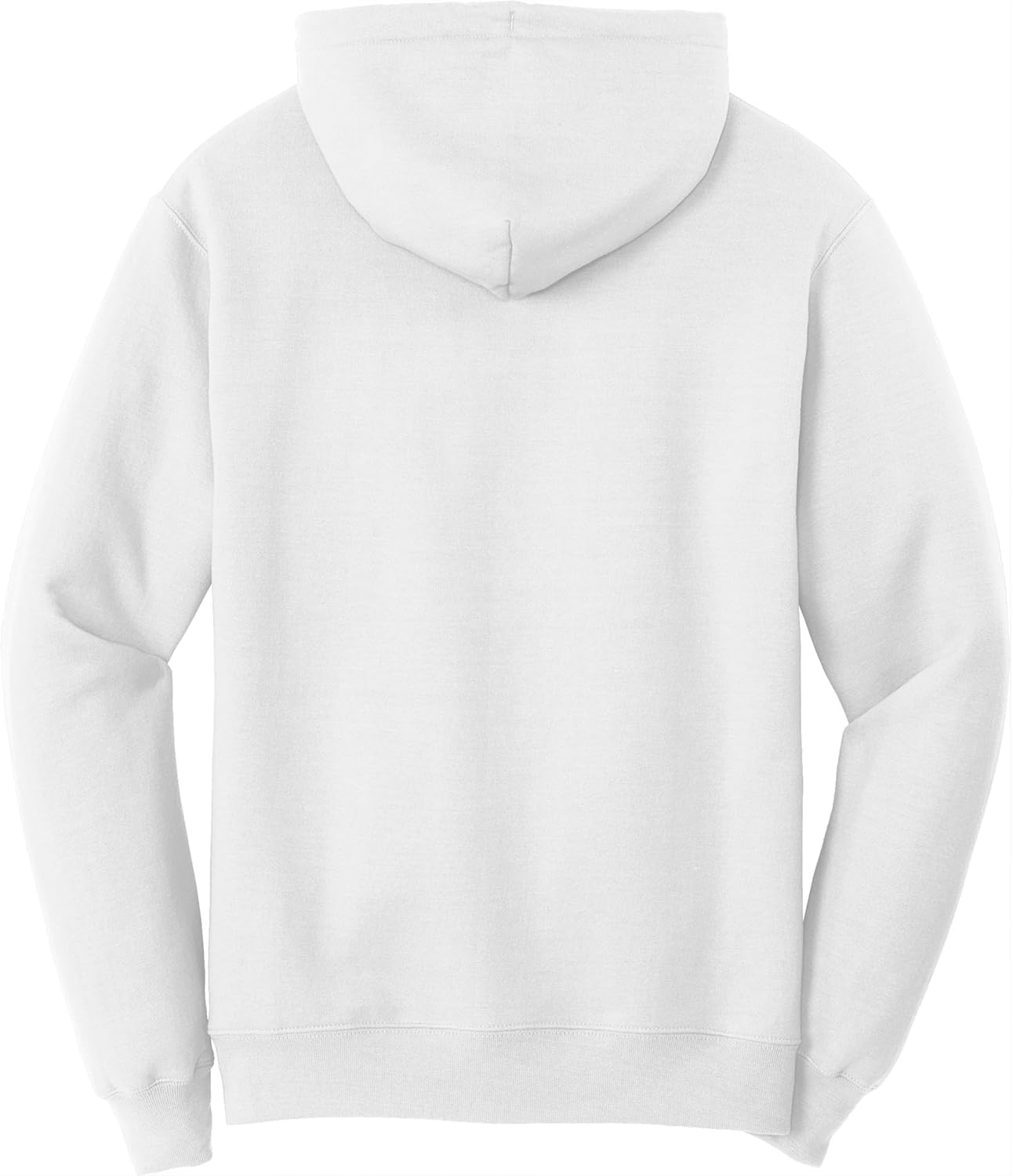 Port & Co TALL Core Fleece Pullover Hooded Sweatshirt-PC78HT-LT-White - Image 5