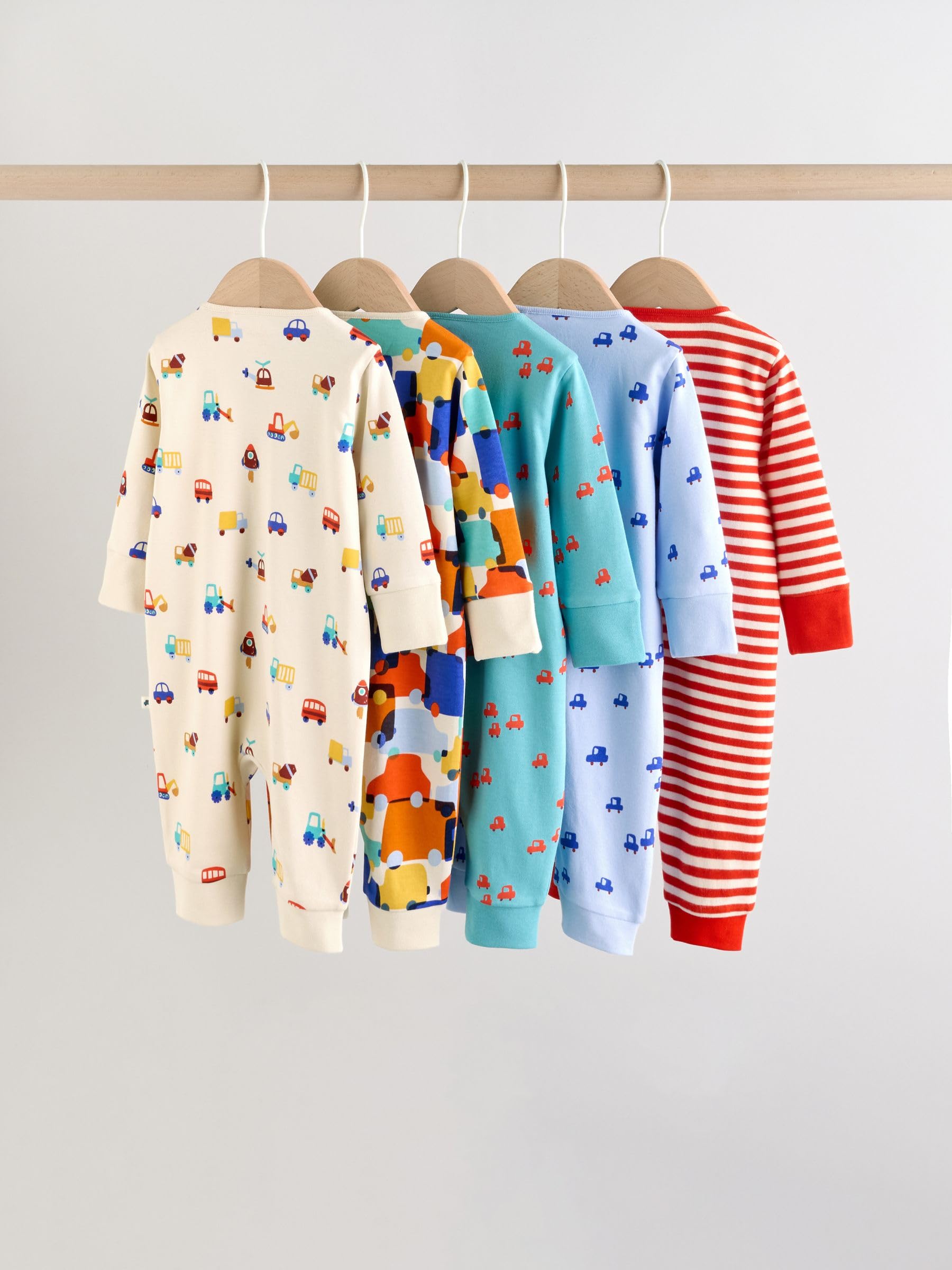 NEXT Bébé garçon Lot de 5 Dors-Bien à Zip Double Sens bébé