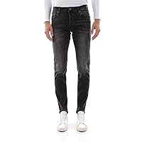 JACK & JONES Jjiglenn Jjoriginal Am 817 Noos Jeans Uomo, Black Denim