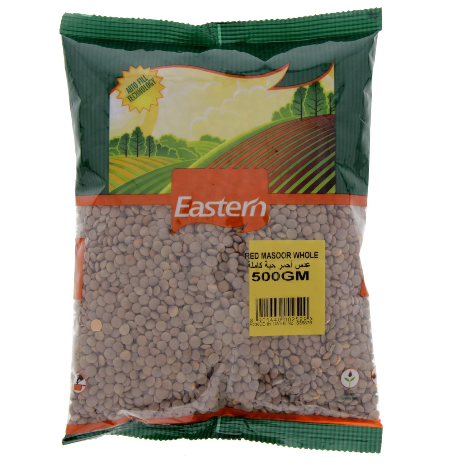 Eastern Red Masoor Whole 500g